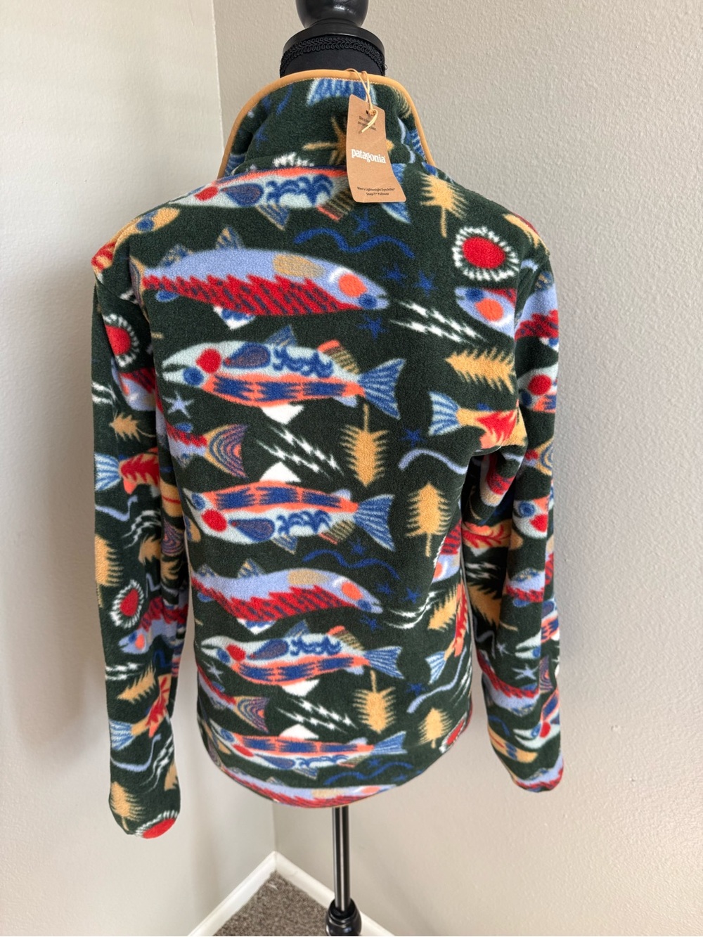 Patagonia Synchilla Pullover in Salmon Energy Small - Picture 4 of 5